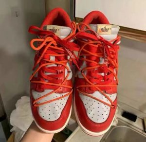 Off-White x Dunk Low 'University Red' photo review